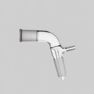 Adapter Glass Receiver Bend with Vacuum connection