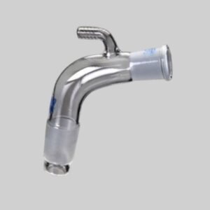 Adapter Receiver Glass Bend with Vent