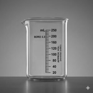 Beaker Glass boro 3.3 with Graduation