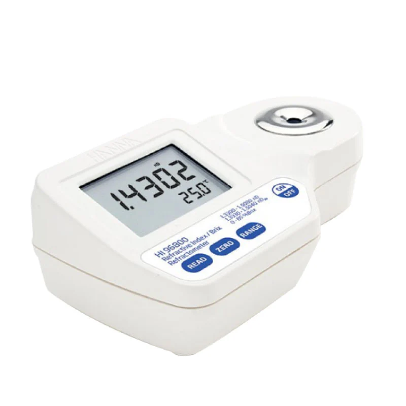 HI96800 Hanna Digital Refractometer for RI & Brix 0.0-85.0% Brix