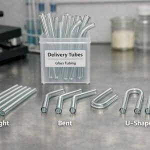 Laboratory Glass Delivery Tube for Gas Transfer & Distillation