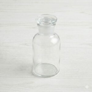 Reagent Bottle Glass Wide Mouth