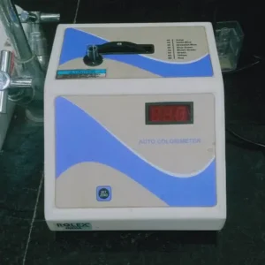 Digital laboratory colorimeter for water testing