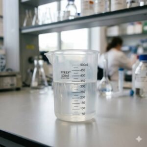 Laboratory plastic beaker