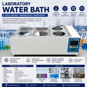 water bath 6 hole